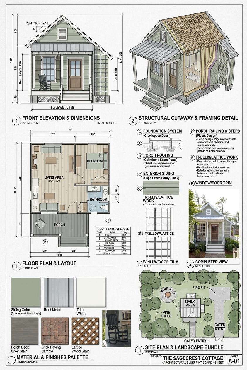 The Guest Suite floor plan